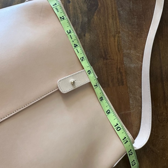 Jenni Kayne Natural Tan Leather Bucket Shoulder Bag NWT FLAW - Picture 6 of 10